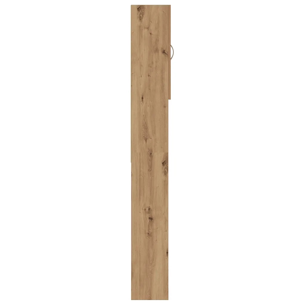 Mobile per Lavatrice Rovere Artigianale 64x25,5x190 cm 856650