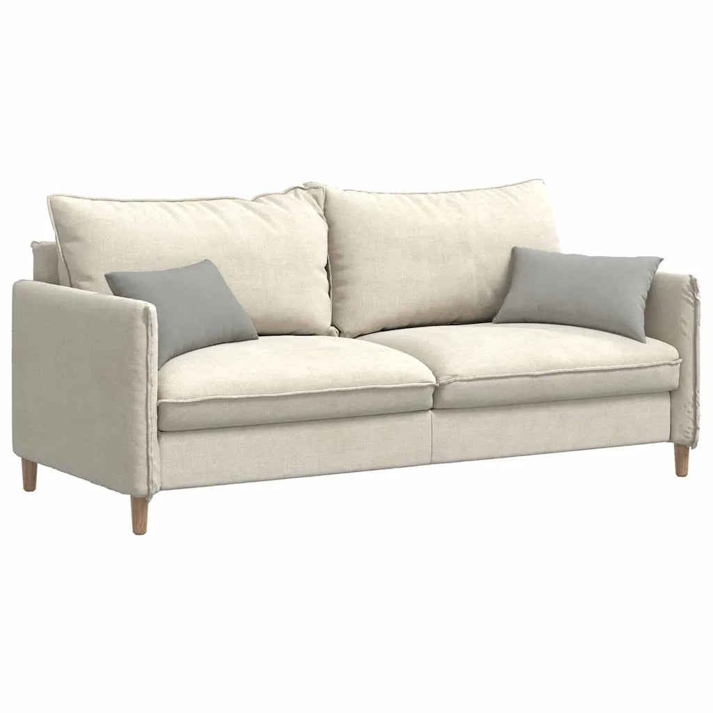 Cuscini da Divano 2 pz | Cuscini per sedie Grigio chiaro 50 x 30 cm Tessuto