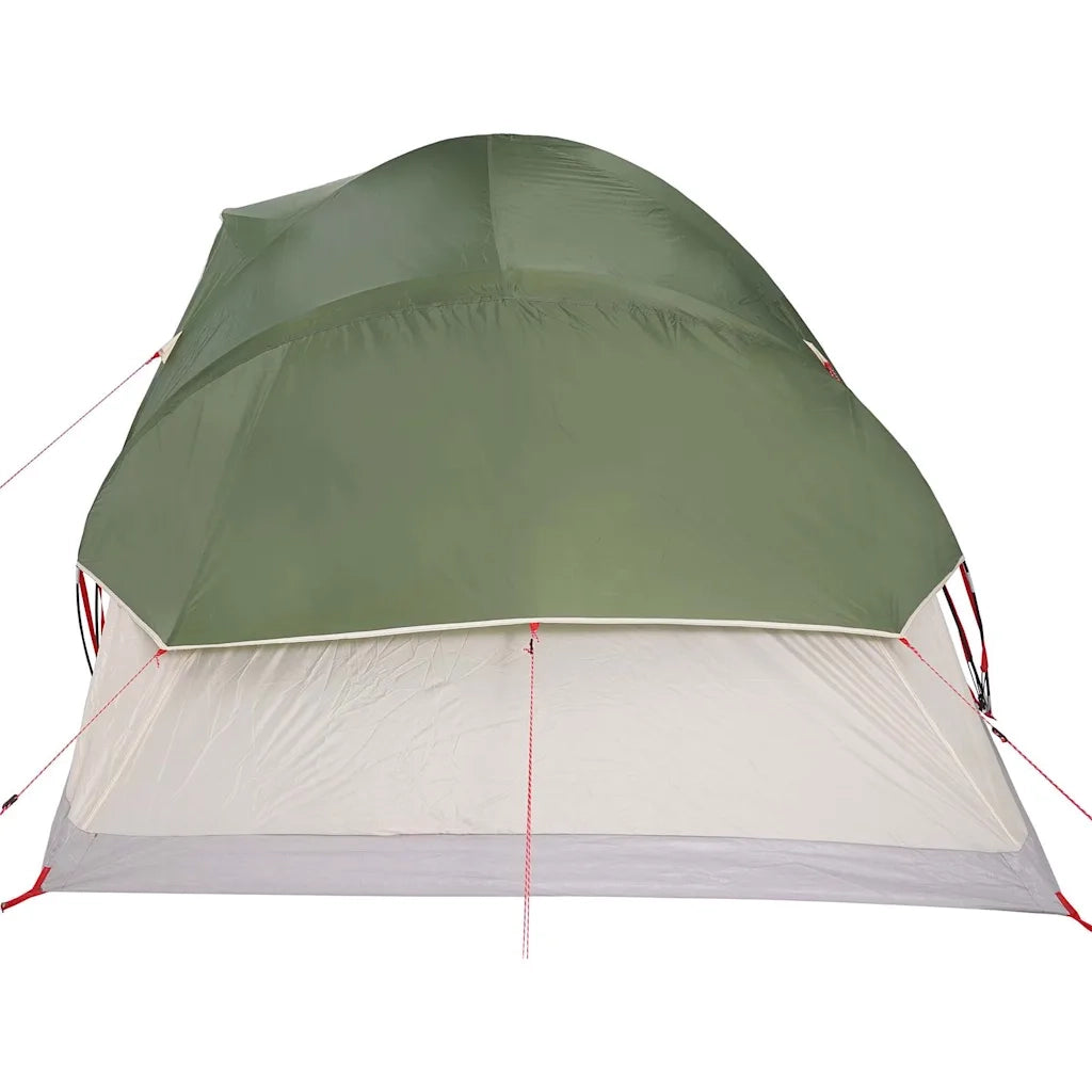 Tenda da Campeggio a Cupola per 9 Persone-Tenda per Escursionismo Verde Impermeabile