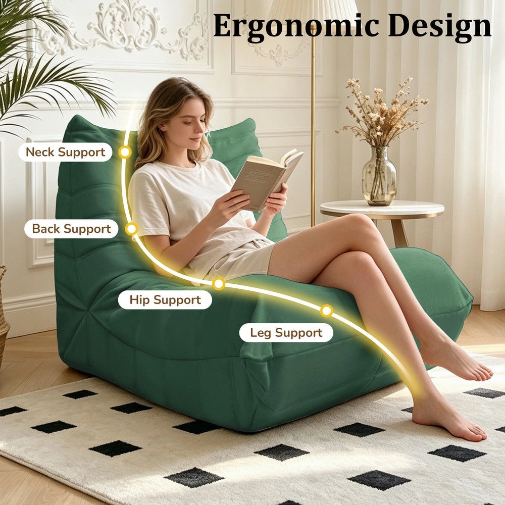 Poltrona a Pavimento Divano Lazy ¨C MINIMAL ¨C Schiuma ad Alta Densit¨¤, Relax