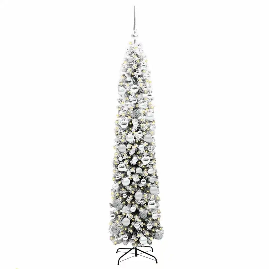 Albero di Natale artificiale con 300 LED Verde 180 cm 3395023