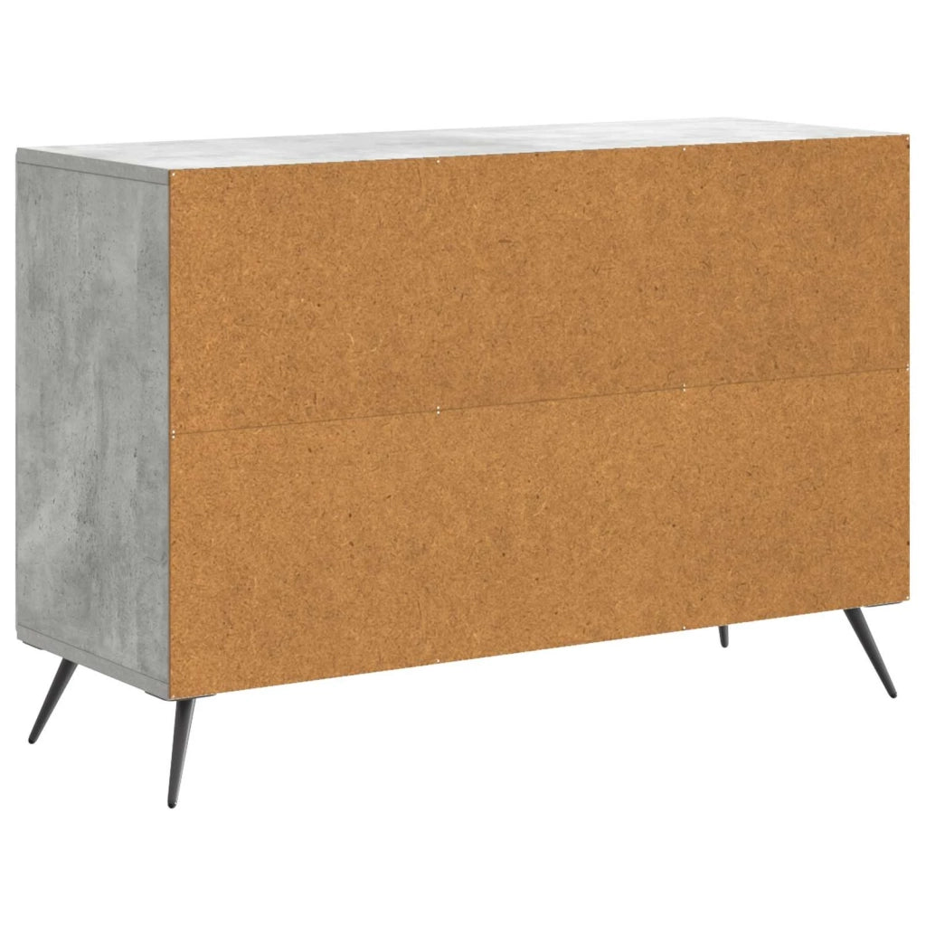 Credenza Grigio Cemento 89 x 34,5 x 60 cm Legno ingegnerizzato 895578