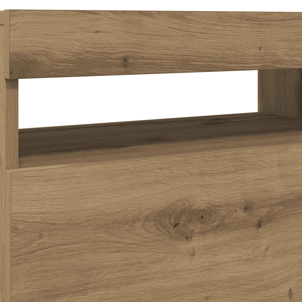Mobile TV | Armadietto TV | Mobile Porta TV con LED Artigianale 60x35x40 cm Multistrato