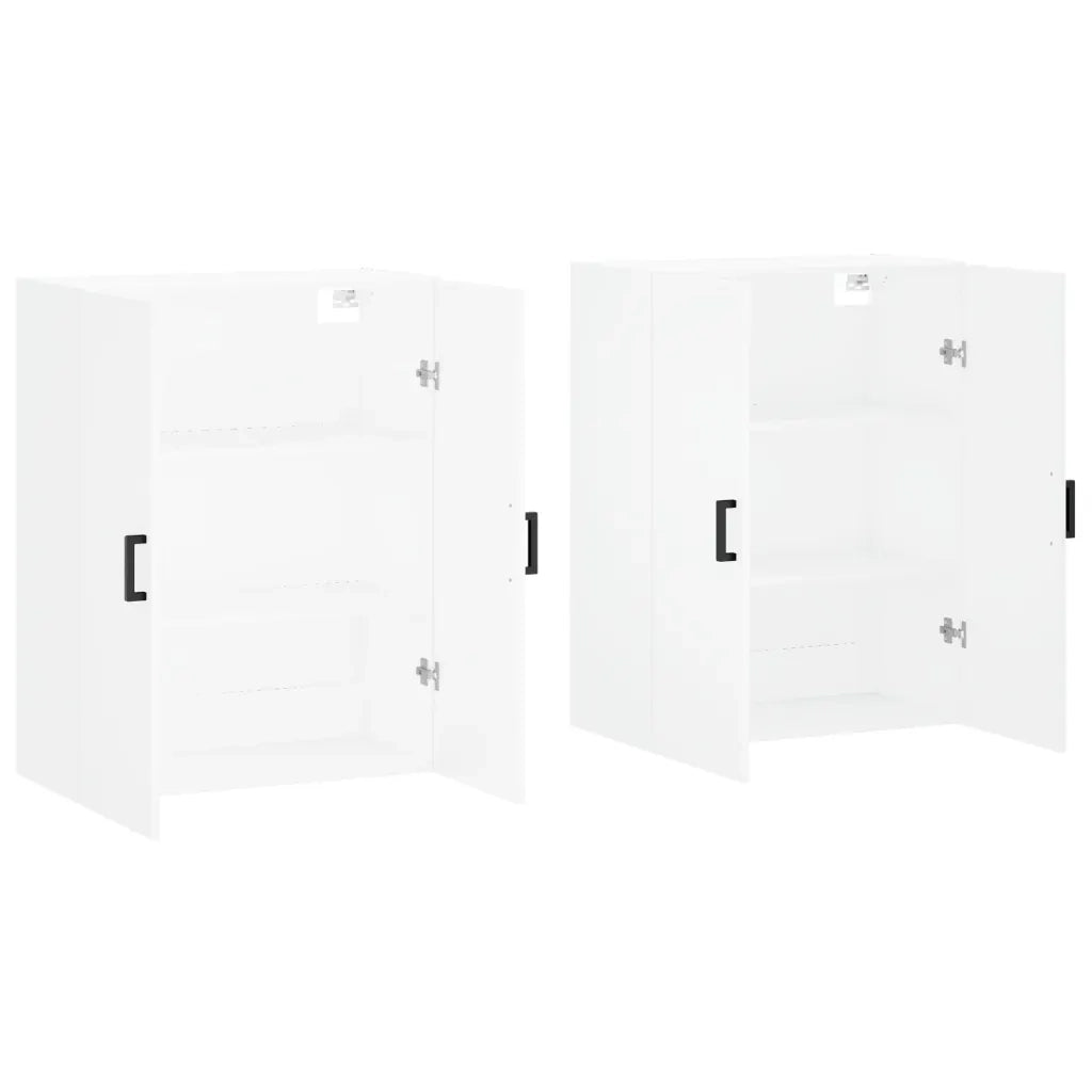 Mobili a Parete 2 pz Bianchi 69,5x34x90 cm 3195619