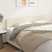 Testiera 2 pz Crema 80x5x78/88 cm in Similpelle cod mxl 50345