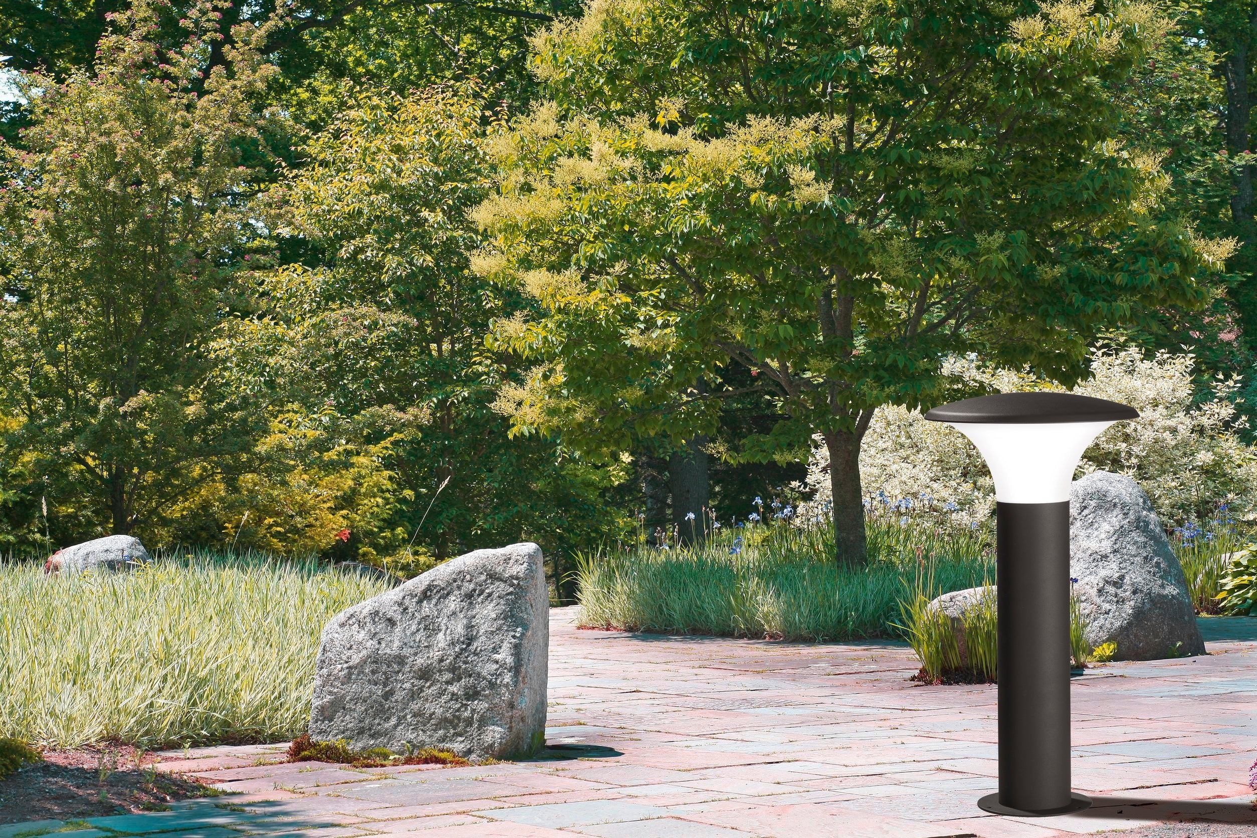 Palo da Esterno a LED in Pressofusione di alluminio Antracite