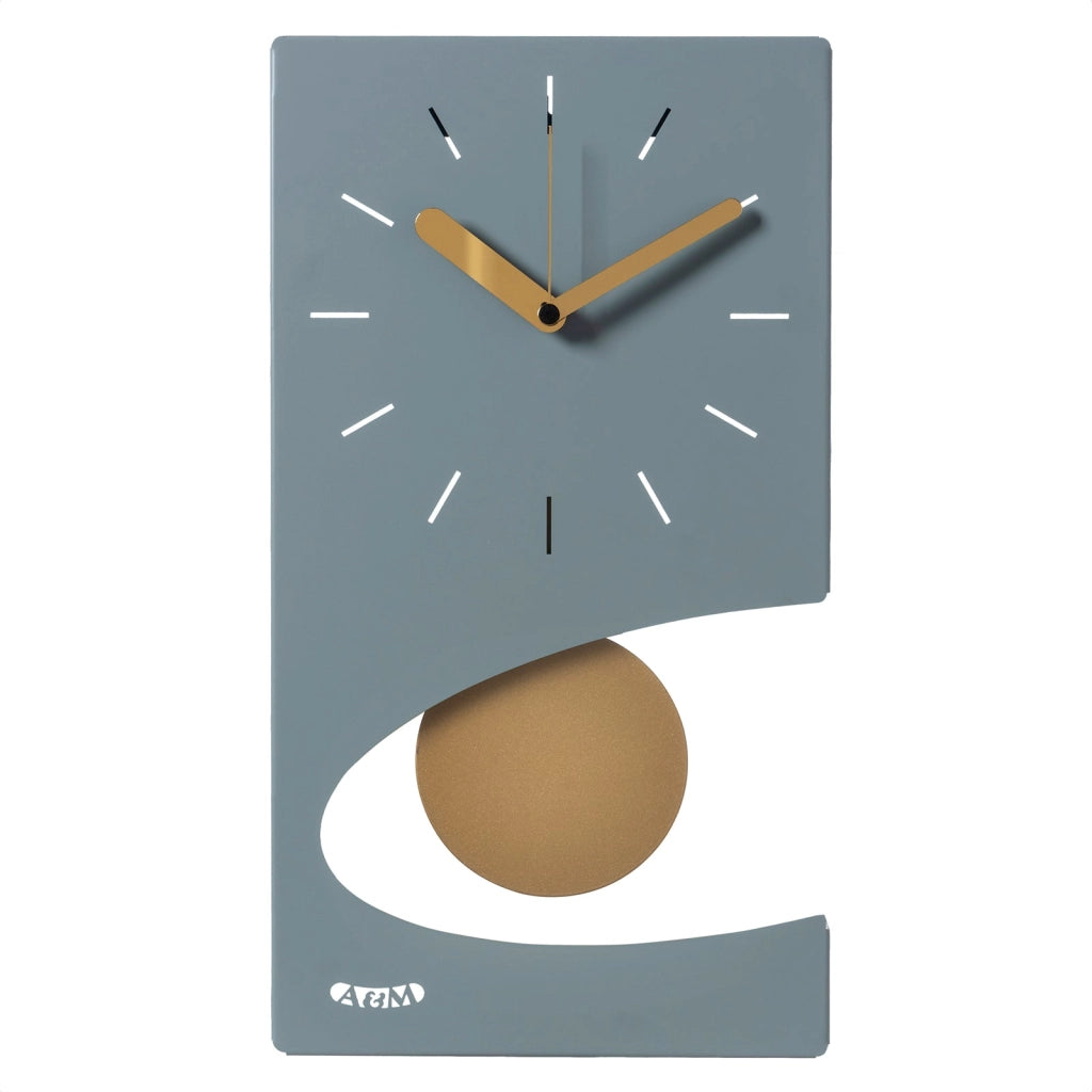Orologio da parete di design moderno Eclipse pendolo Pesca