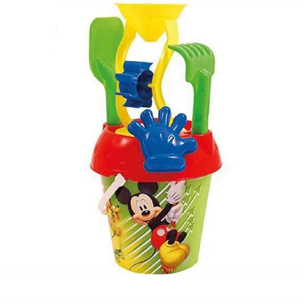 Trade Shop - Secchiello Con Giochi Per Bambini Beach Bucket 18 Mulino Mickey Mare 691002a -