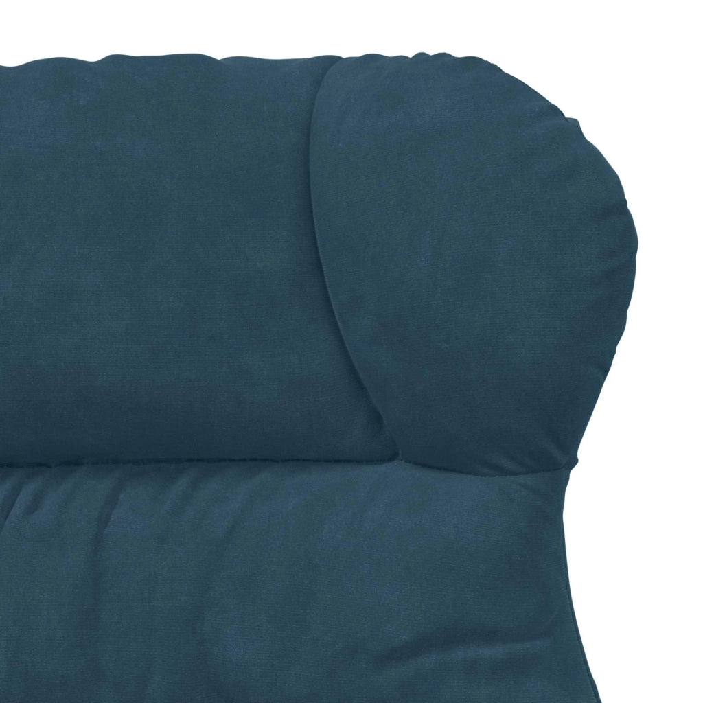 Poltrona-Divano Sedia Blu 69 x 74 x 93 cm Velluto 180521