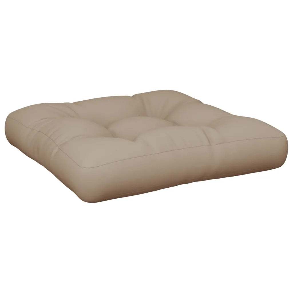 Cuscini per Pallet 2 pz Tortora in Tessuto 360653