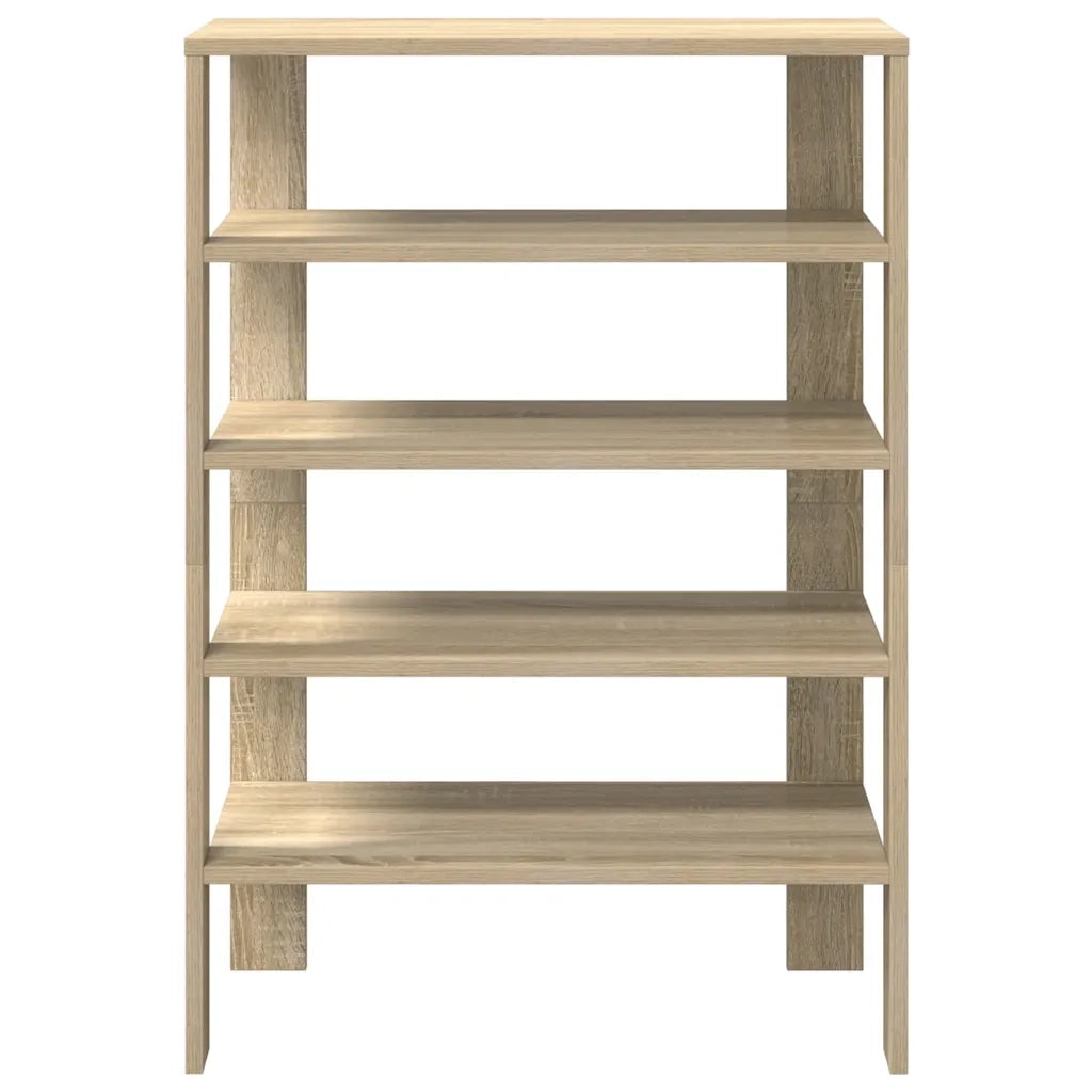 Scarpiera Rovere Sonoma 61x32x87,5 cm in Legno Multistrato 859853