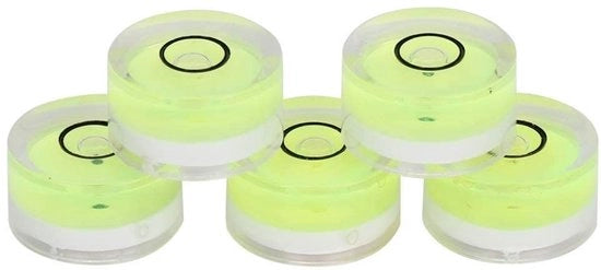 Instrumento di precisione per la misurazione della temperatura interna - 5 pezzi - Mini termometro - ABS - Precisione 36 NL - Dimensioni 1,5 x 0,8 x 0,5 cm - Livellatore