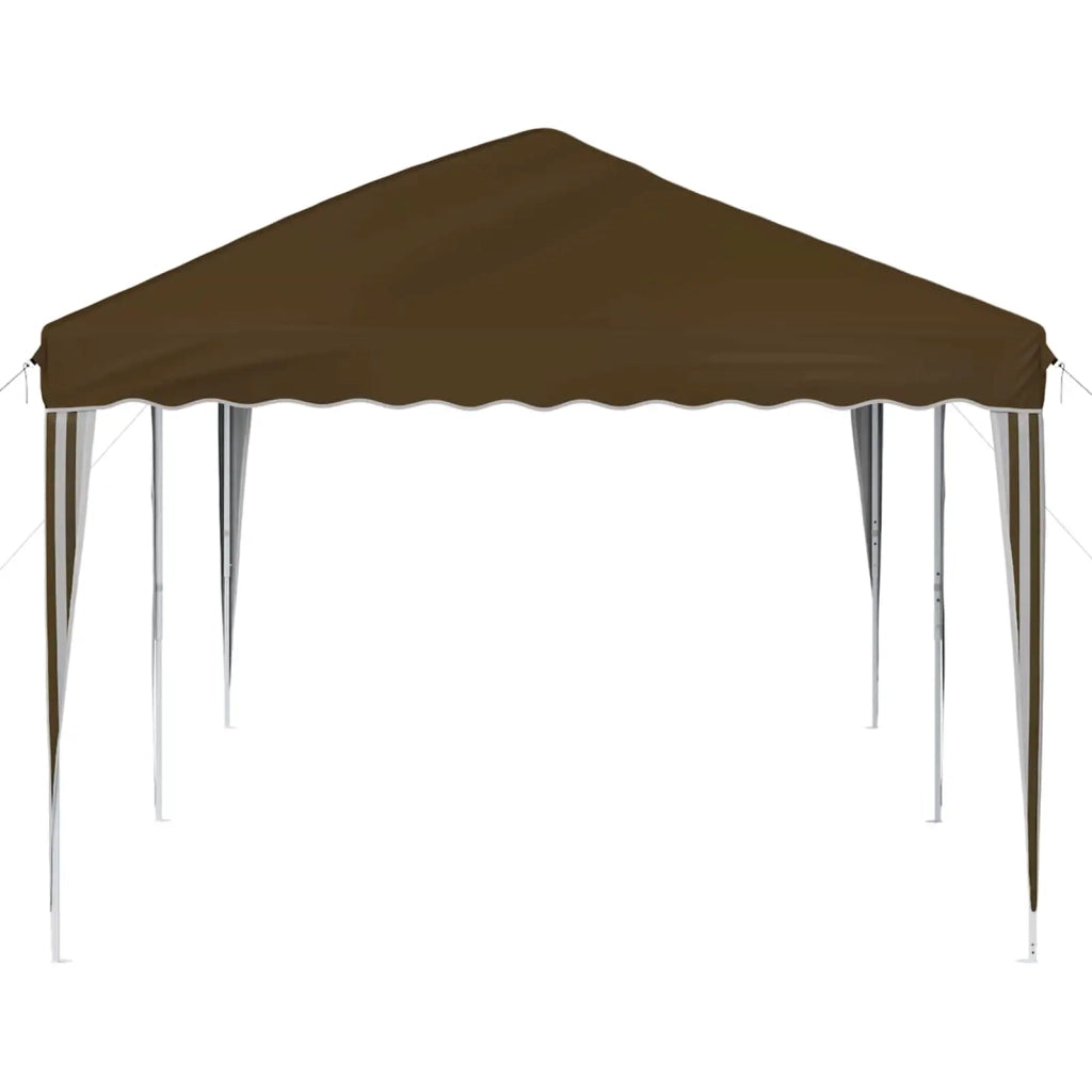 Tenda per feste a pop-up-Gazebo 575 x 290 x 245 cm Tortora