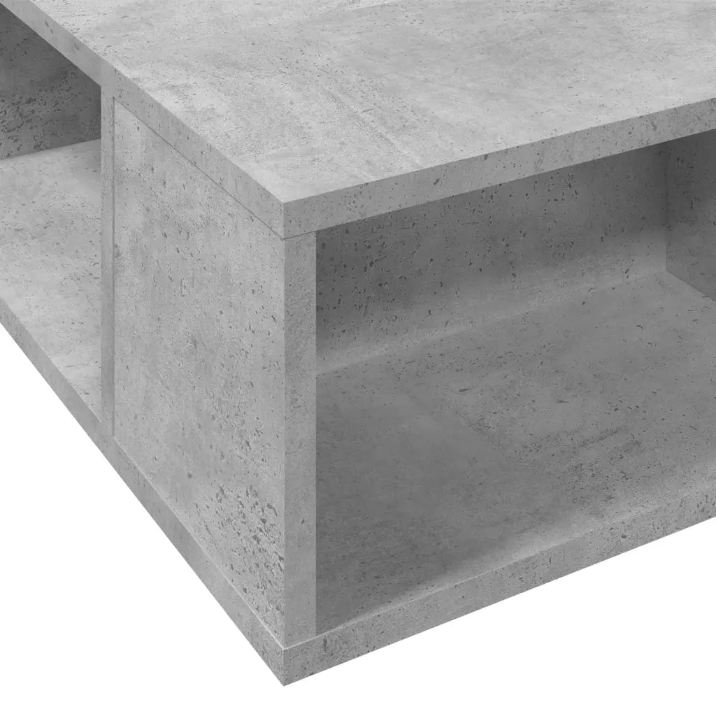 Giroletto-Struttura Letto Grigio Cemento 100x200 cm in Legno Multistrato 985372
