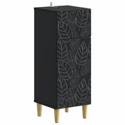 Mobiletto da Bagno DELFT Nero 30 x 31 x 80 cm 897046