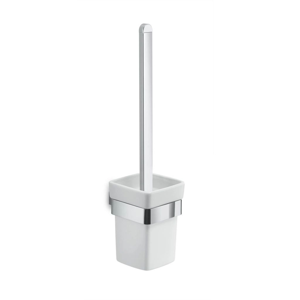 Scopino da muro in acciaio inox, alluminio e Cromall SG33-03 Gedy serie SPLUGA Cromato