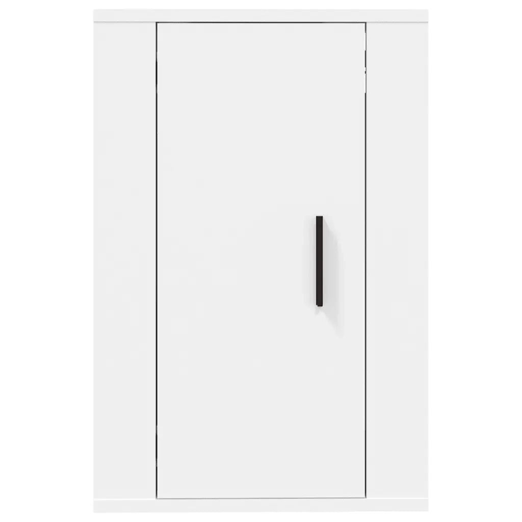 Mobili Porta TV a Parete 2 pz Bianco 40x34,5x60 cm