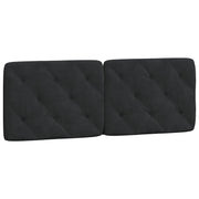 Cuscino Testiera Nero 120 cm in Velluto CFW6599385