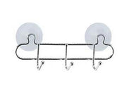 1pz gancio hooky 3 con ventose - cm.21x5x7h. cod:ferx.fer323871