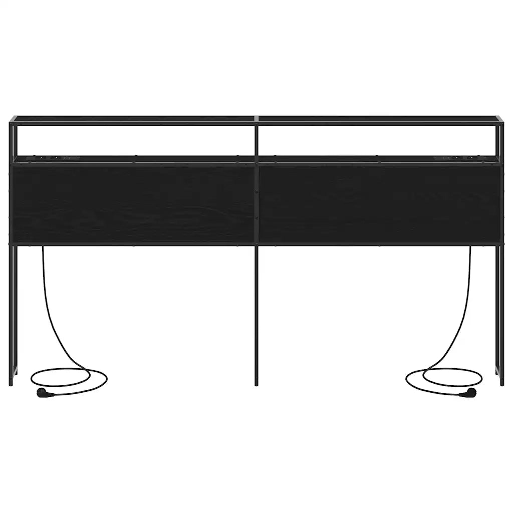 Testata contenitore Rovere nero Legno multistrato 859765