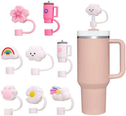 Set di 8 Accessori di Copertura in Silicone per Tazze