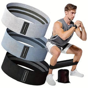 Cinture di resistenza per allenamento - Cinture di allenamento per gambe e glutei - Cinture di resistenza per donne e uomini - Cinture di resistenza per yoga, pilates e allenamento domestico (set iniziale)