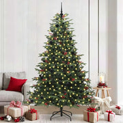Albero di Natale artificiale con 300 LED Verde 240 cm 3395569
