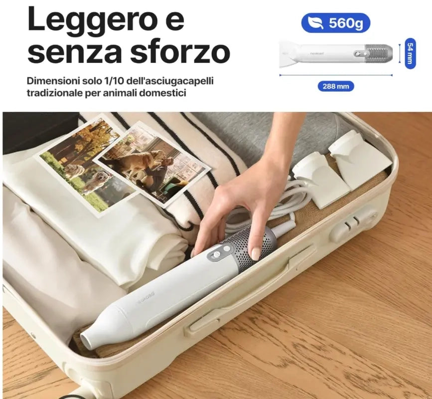 Neakasa F1 Pet Dryer. Asciugatura rapida. riduzione rumore per animali domestici