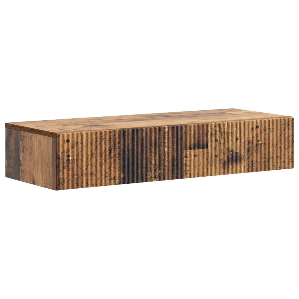 Tavolino da Parete Laterale Legno antico 87,5 x 34,5 x 17 cm 898503