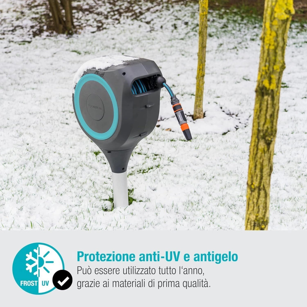 Gardena RollUp S pompa da giardino 15 m Sul suolo Colore foglia di tè