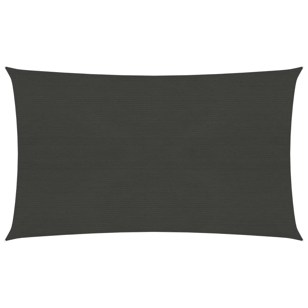 Vela ombreggiante/ombrellone 160 g/m² HDPE 3 x 6 m antracite 02_0008927