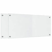 Schienale da cucina 2 pz Trasparente 90 x 40 cm CFW1013488