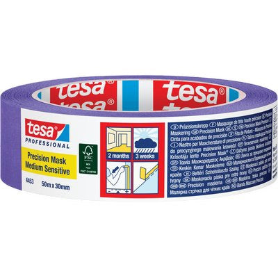 Nastro Carta Sensitive Int.est. Viola 4453 Tesa 50 ml 30 mm 5 Pezzi
