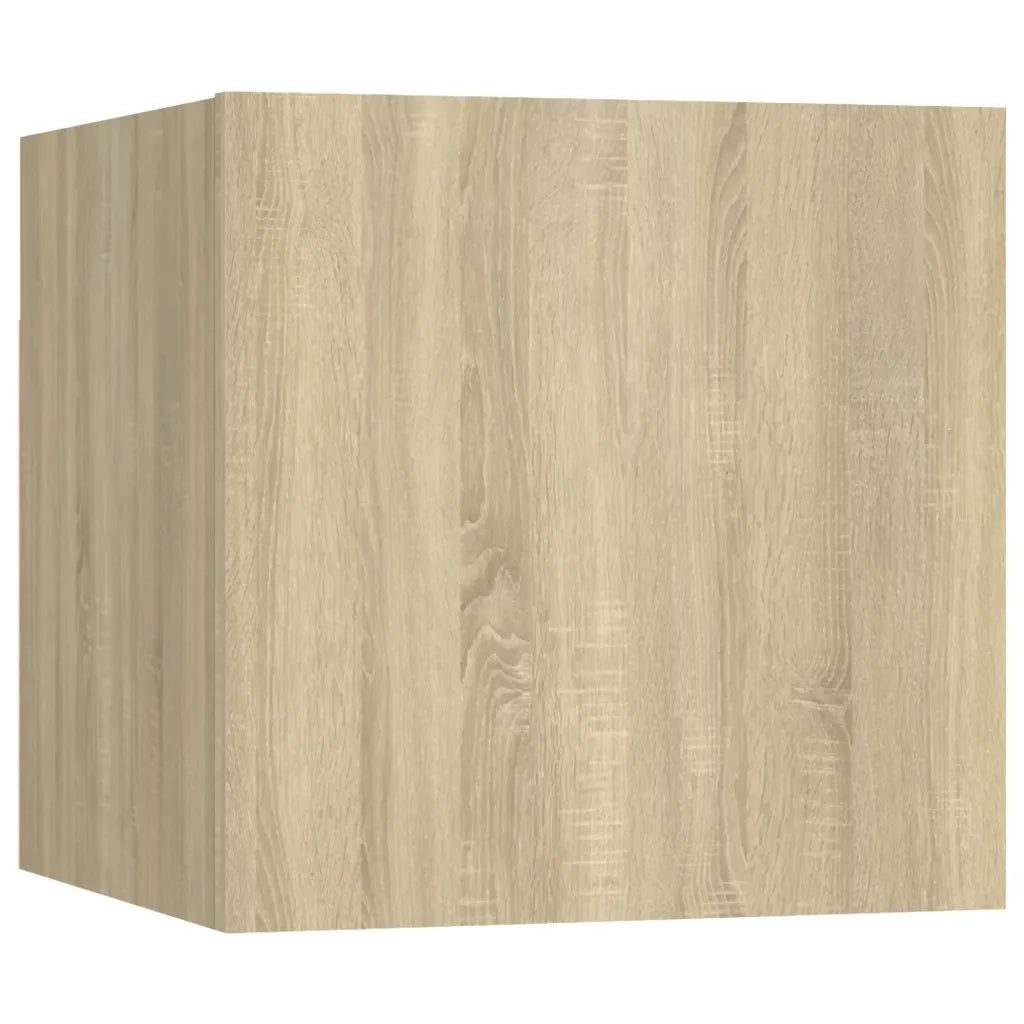 Set di Mobili Porta TV 7 pz Rovere Sonoma in Legno Multistrato 3079028