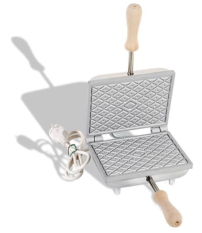 Biscottiera Elettrica 600W Stampo per Cialde Sottili e Croccanti CBE Elettronica