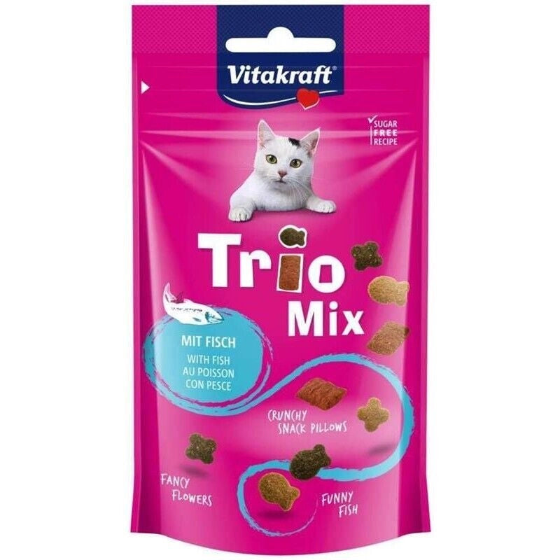 VITAKRAFT CAT SNACKS IN BUSTINA DA 60GR PESCE
