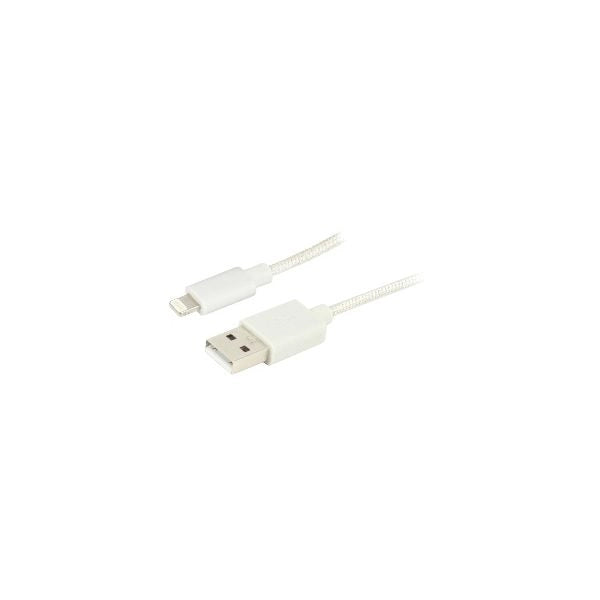 Ewent ew1277 cavo lightning 1 m nero, bianco - WPC-FTH-49LC-1000