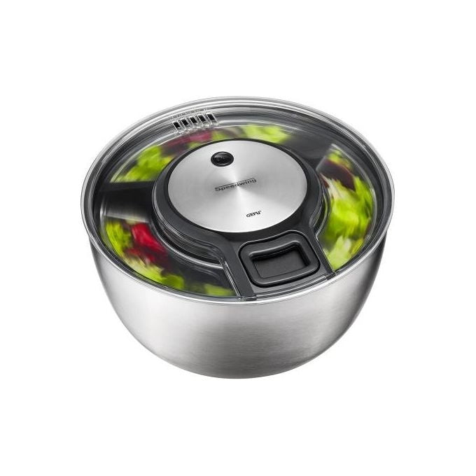 Gefu 28160 Speed Wing Centrifuga per insalata 5L in acciaio inossidabile colore Acciaio inox