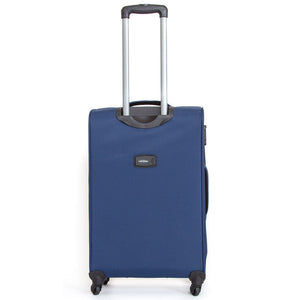 Trolley Valigia Media Morbida in Poliestere 4 Ruote TSA Ravizzoni Matisse Blu