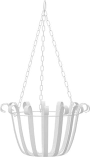 Hanger per piante - fioriera metallica da parete con catena - illuminazione decorativa per interni terrazzo giardino prato
