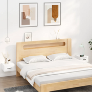 Comodini a Muro 2 pz-Set di 2 Tavolino da notte Bianchi 35x35x20 cm 560987