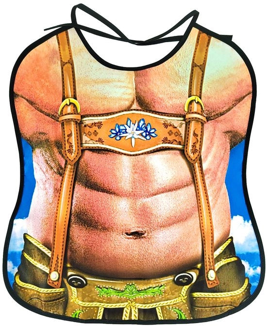 Slabbetji per adulti, slabbetji divertenti per uomini e donne, slabbetji lavabili per adulti, protettori di abbigliamento divertenti per adulti come regalo di festa