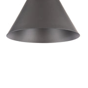 Maytoni Sospensione Minimal Bicones 1 luce E27 nero metallo legno oro