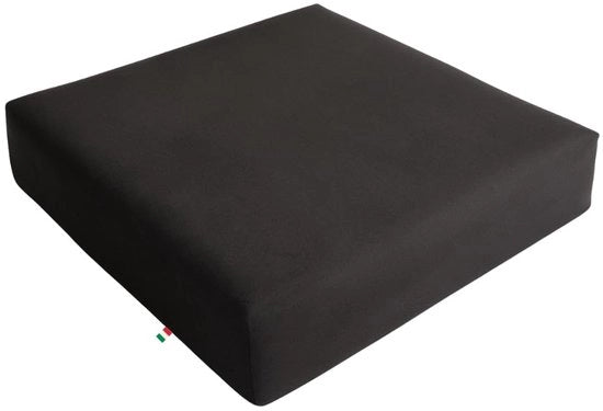 Cuscino antidecubito 42 x 42 x 8 cm - schiuma espansa/polietilene - impermeabile/tecnica tessile - supporto/comfort - respirante - realizzato in Italia - cuscino da seduta