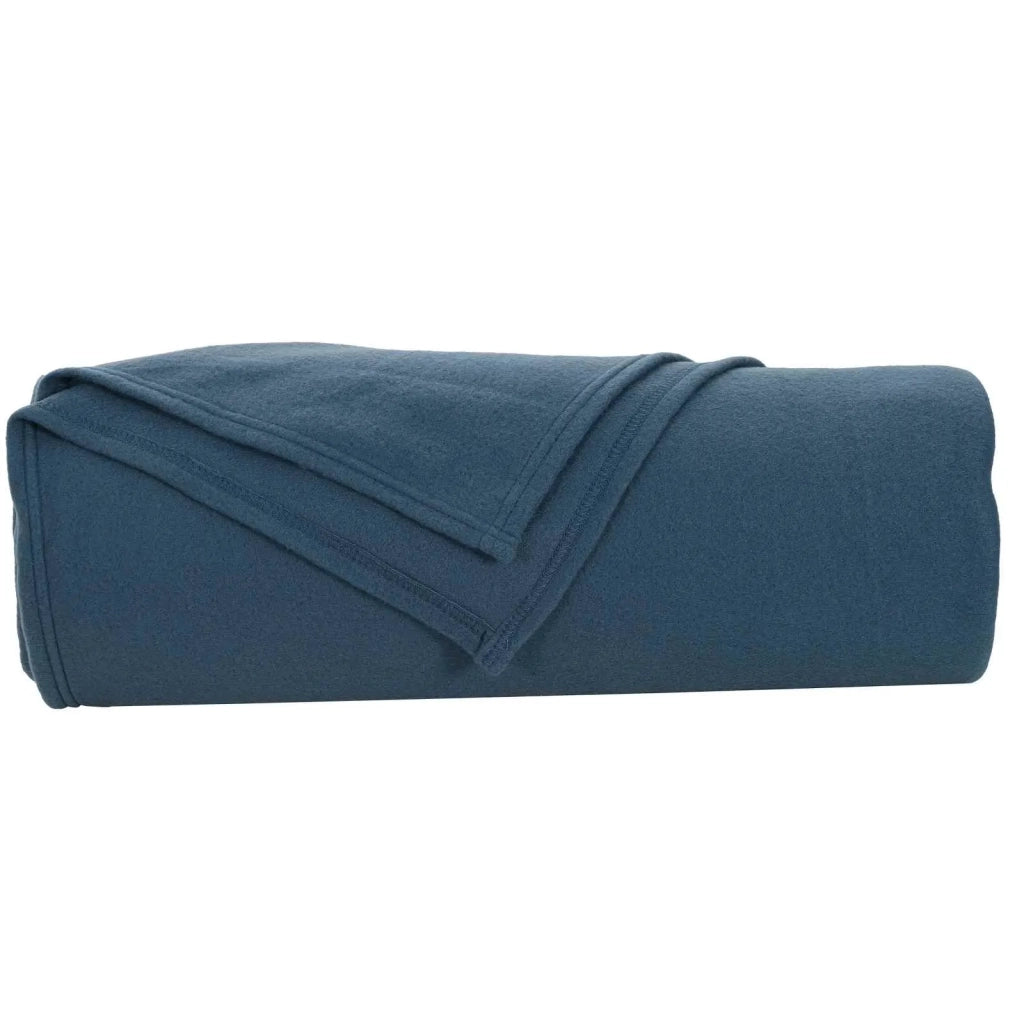 Coperte da Pile 6 pz Blu navy 280 x 210 cm Panno