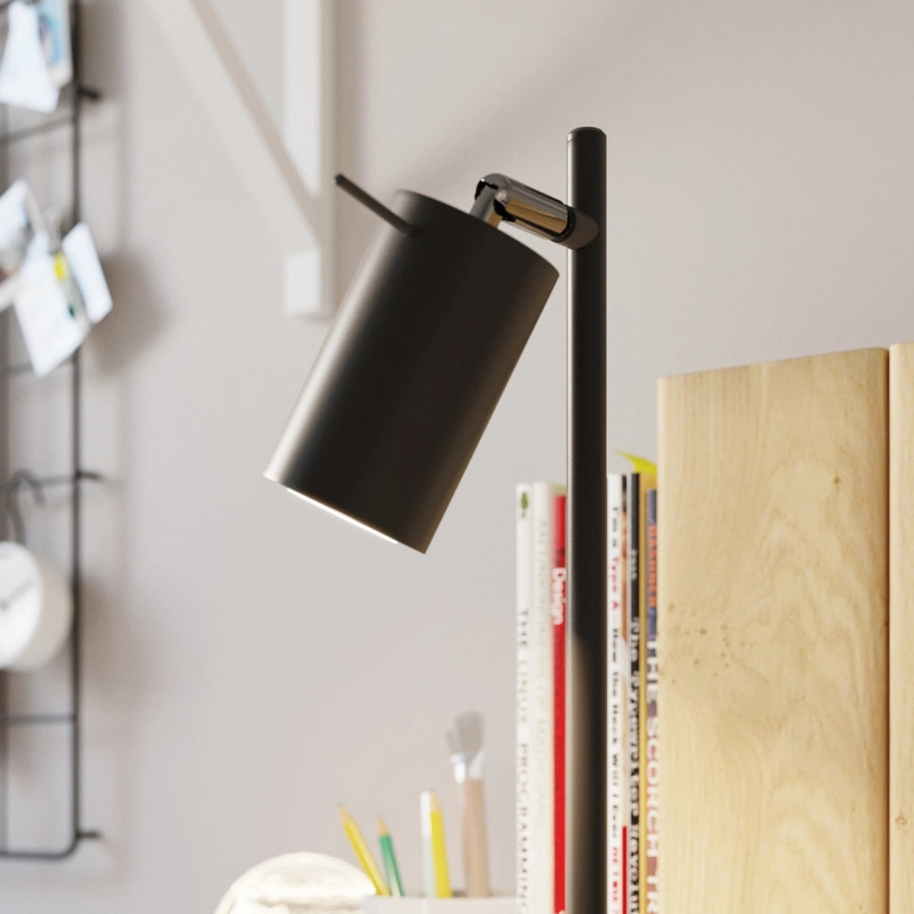 Lampada da scrivania moderna nera Pure Lume TORQUE GU10