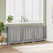 Copertura Termosifone Grigio Sonoma 205x21,5x83,5cm Multistrato 852767