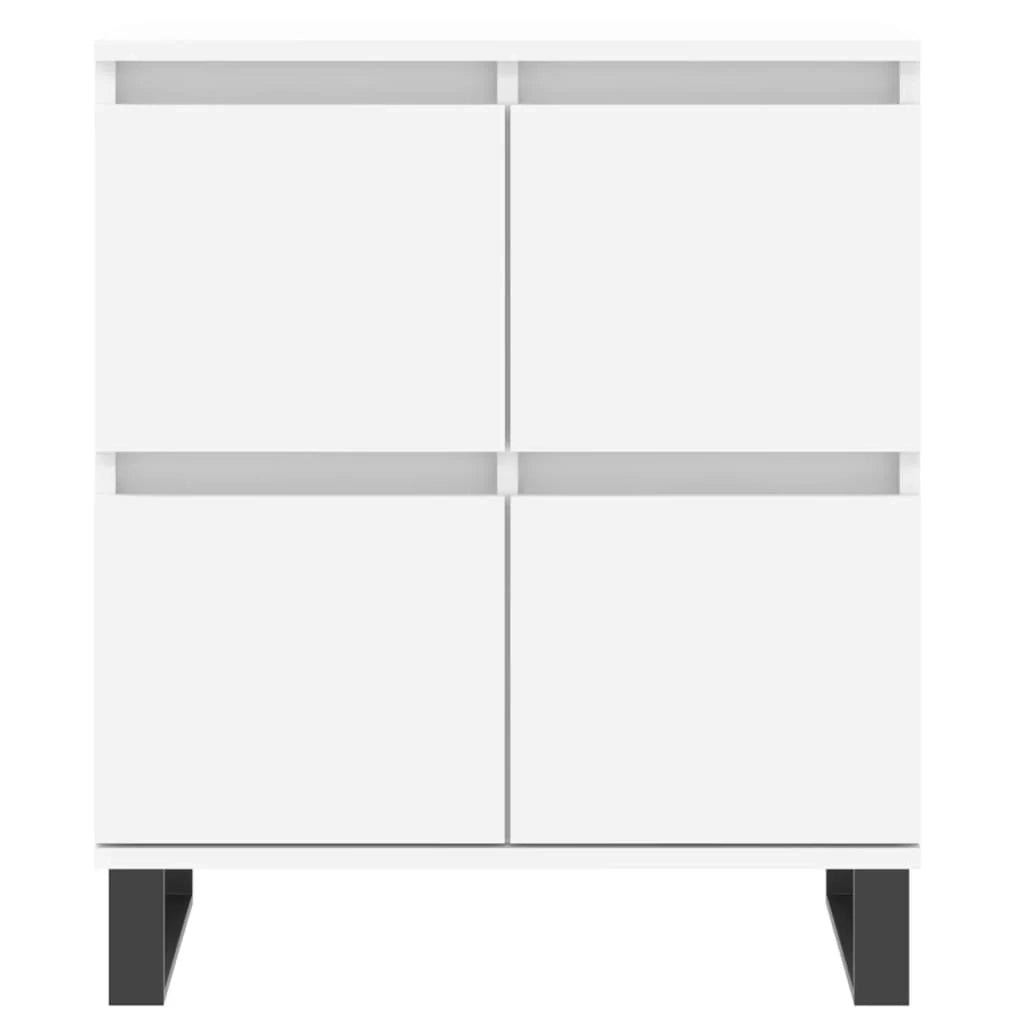 Buffet credenza cassettiera armadio mobile contenitore organizer per cucina soggiorno salotto 60 x 35 x 70 cm legno ingegnerizzato bianco 02_0030370