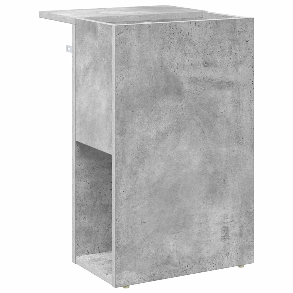 Tavolino Grigio cemento 35 x 40 x 55 cm Legno multistrato 891099