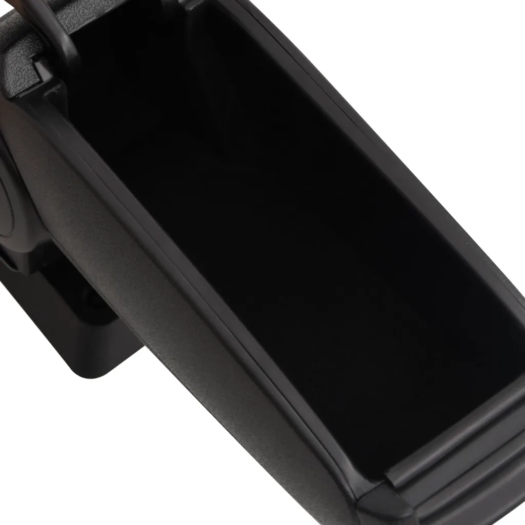 Bracciolo per Auto Nero 12x33x(24-42) cm in ABS 154662